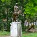 Скульптура «Девушка с тканью» в городе Струнино