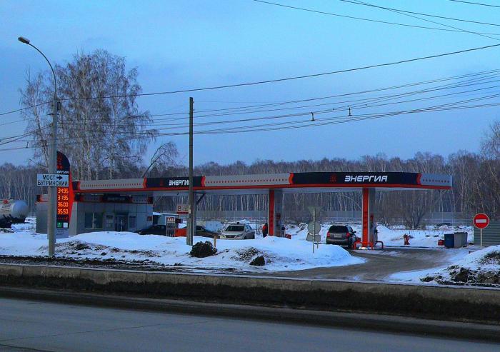 Petrol Station Novosibirsk Ulitsa Vatutina 103 Petrol Gas Station