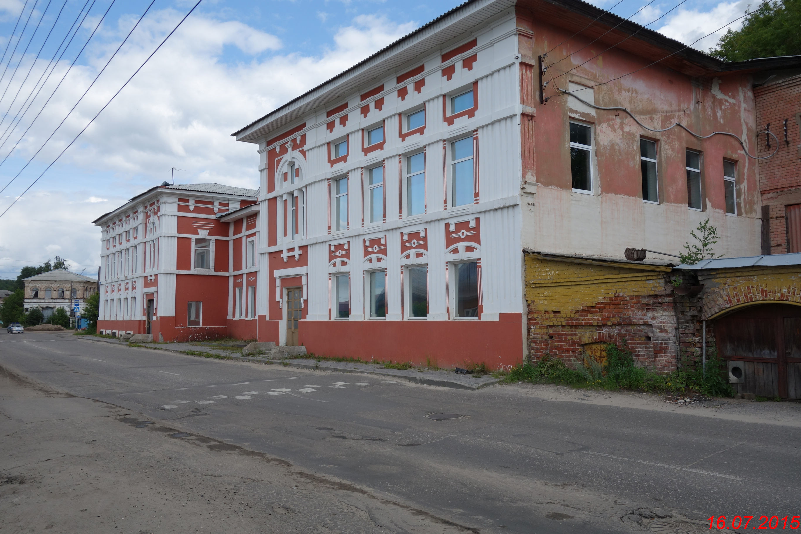 Дом купца Башкирова - Городец | усадебный дом / особняк / вилла, модерн,  неоклассическая архитектура, памятник архитектуры (истории), нежилое  здание, строение 1900-х годов