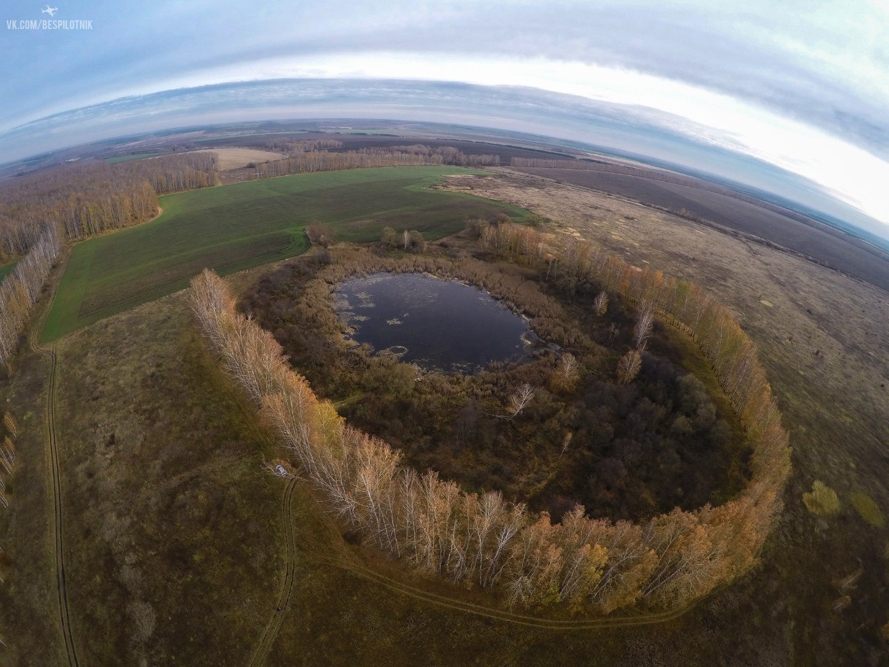 Реликтовое озеро в Орловской области