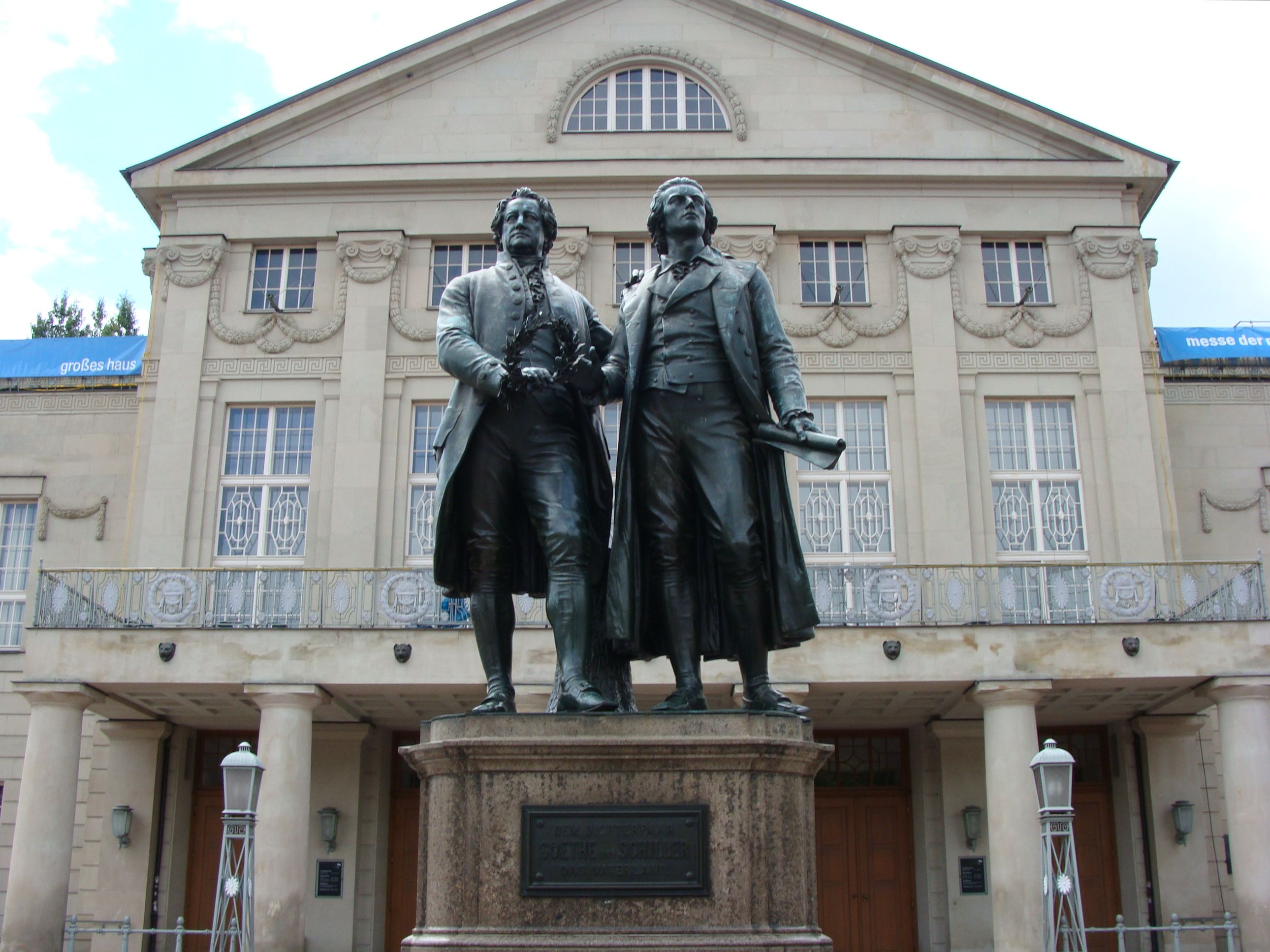 Goethe Und Schiller Denkmal Weimar