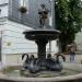 Gänse-Männchen Brunnen in Stadt Weimar