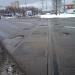 Железнодорожный переезд в городе Красногорск