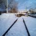 Заброшенная грузовая платформа в городе Красногорск