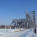 Железнодорожный мост через реку Быструю Сосну в городе Елец