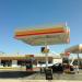 Shell Station in Los Angeles, California city