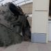 Башня взорванного грузинского танка в городе Цхинвали