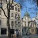 Kamienica z freskiem in Łódź city
