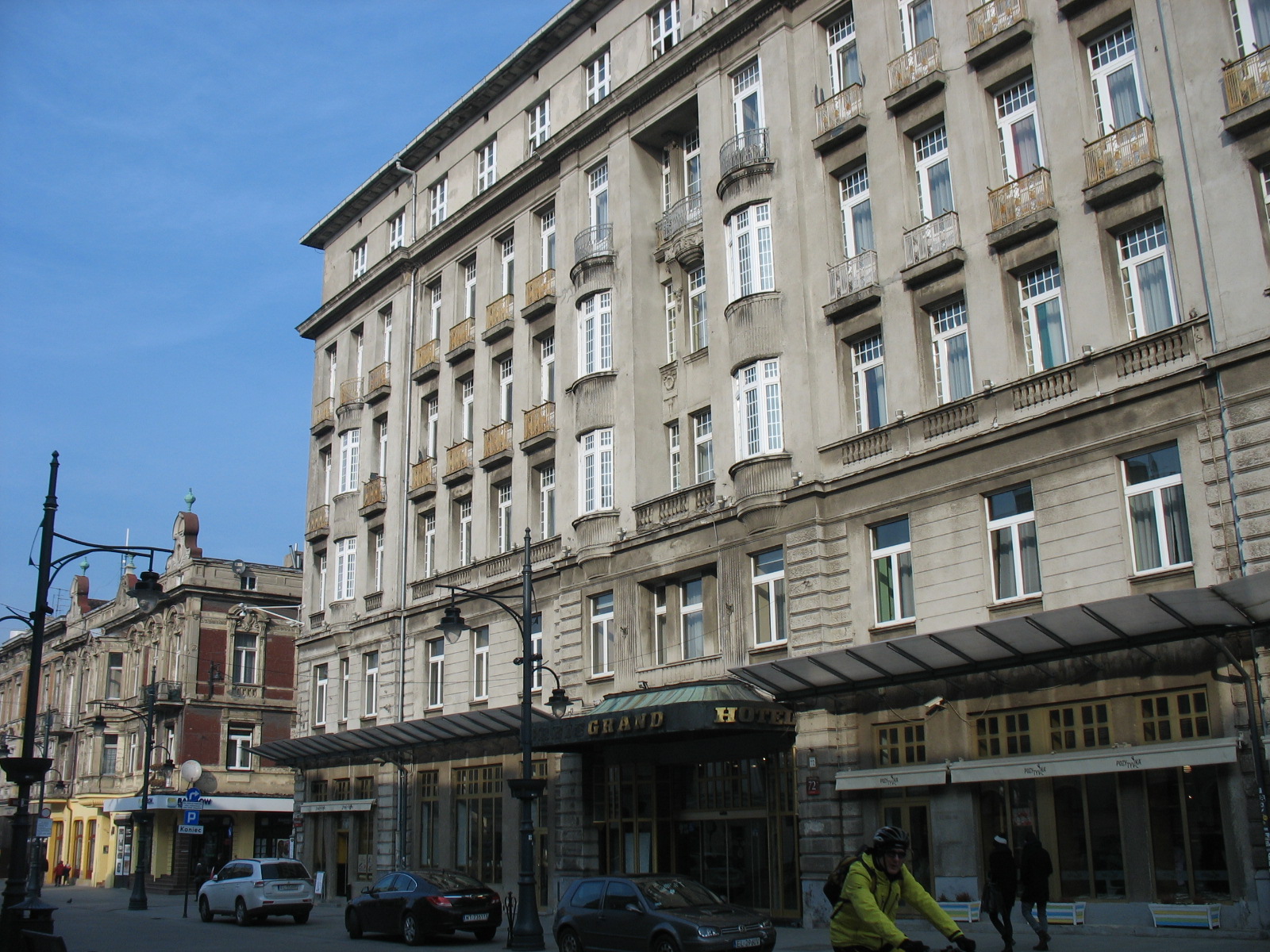 grand hotel lodz przed remontem