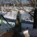 Пешеходный мост в городе Нахабино