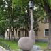 Фонарь памятник в городе Гатчина