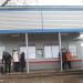 Заброшенное здание бывшей железнодорожной кассы в городе Нахабино