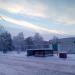 Площадка для мусорных баков в городе Марьина Горка