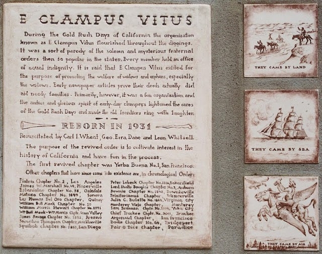 E Clampus Vitus Wall of Comparative Ovations