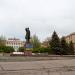 Демонтированный памятник В. И. Ленину в городе Марганец