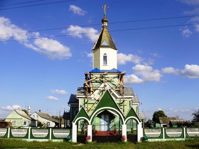 Николаевская церковь в с селецкое беларусь фото
