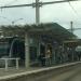 Hermann Park/Rice U METRORail Station in Houston, Texas city