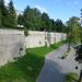 Крепостная стена в городе Псков