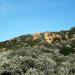 Skull Rock in Los Angeles, California city