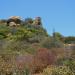 Skull Rock in Los Angeles, California city