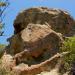 Skull Rock in Los Angeles, California city