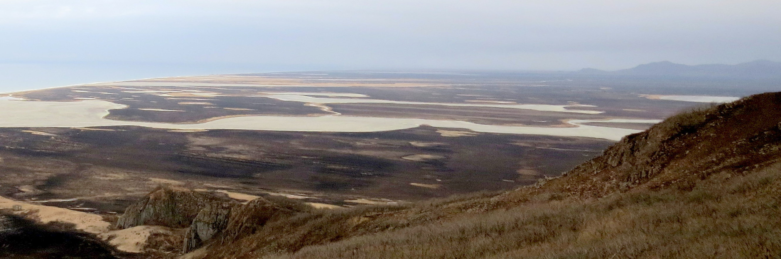 Лагуна Огородная и озеро большое круглое