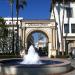 Fountain in Los Angeles, California city