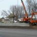 Надземный пешеходный переход через трассу E 22 в городе Уфа