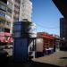 Уличные палатки в городе Череповец