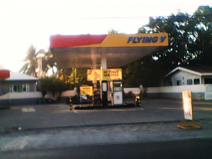Flying V Gasoline Station Sinait
