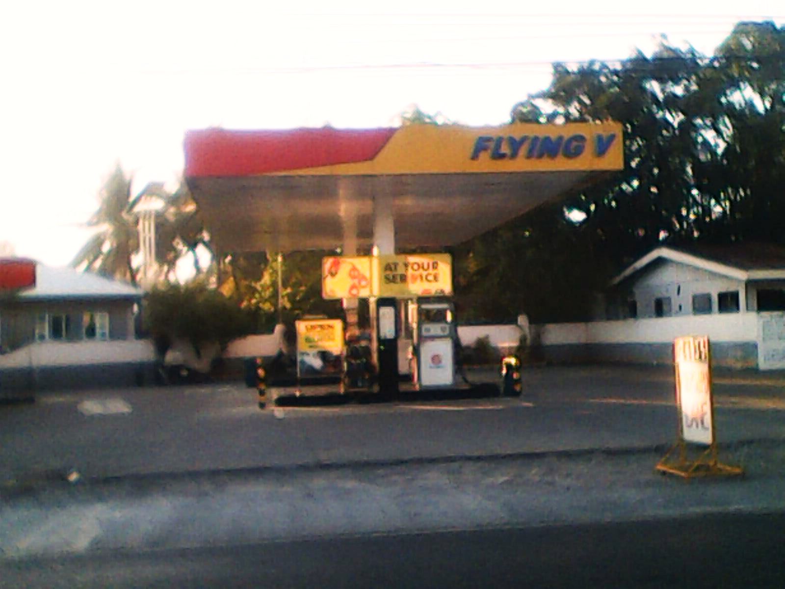 Flying V Gasoline Station Sinait