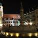 Roland Fountain in Bratislava city