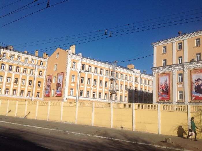 Войсковые части города москвы