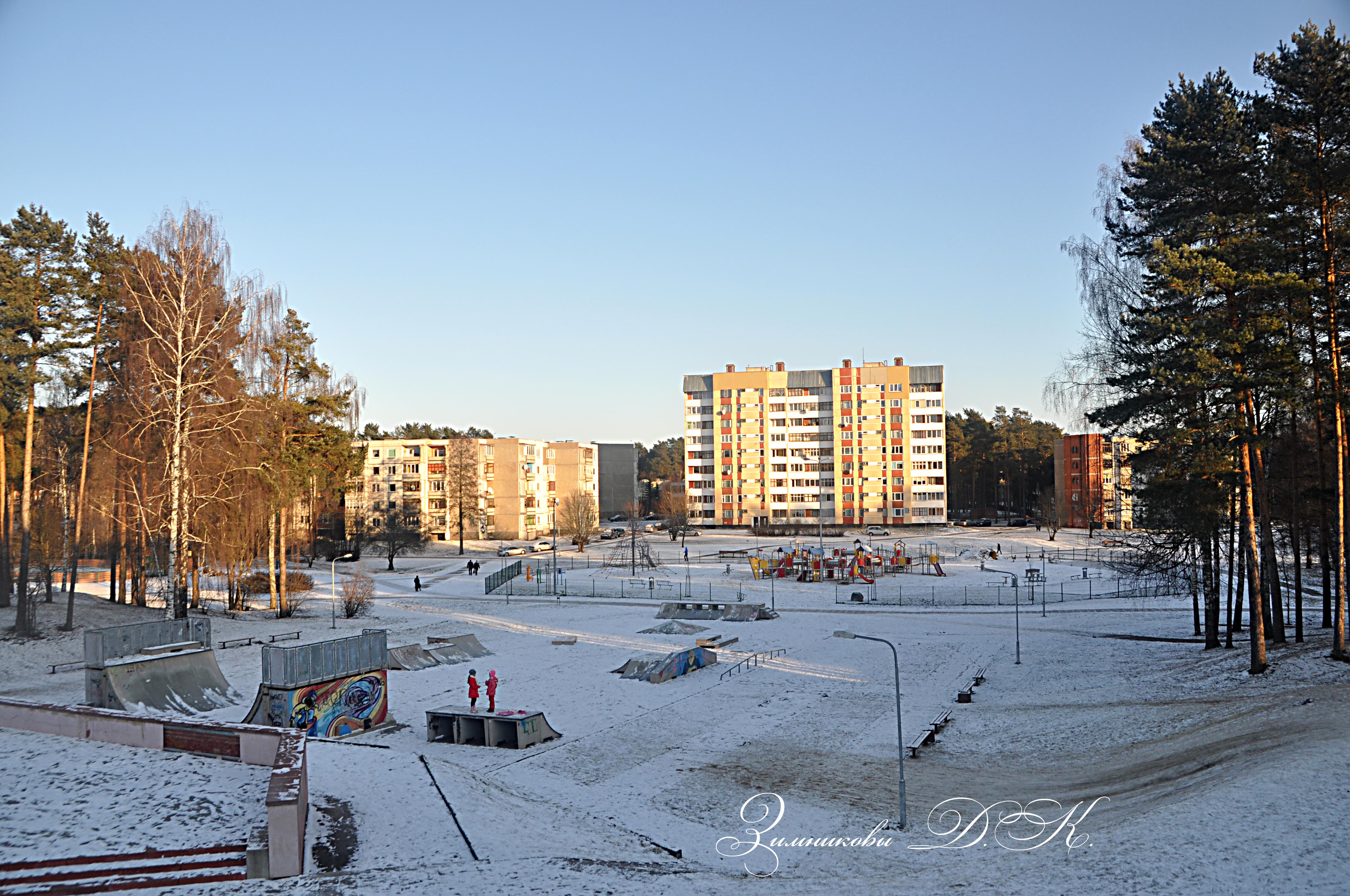 висагинас фотографии города