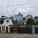 Голубой особняк в городе Воронеж