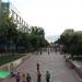 Zhibek Zholy Pedestrian Street in Almaty city