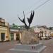 Скульптурная композиция «Две птицы» в городе Улан-Удэ