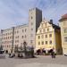 Haidplatz in Regensburg city