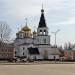 Территория храма Афанасия и Феодосия в городе Череповец