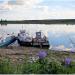 Речной порт в городе Великий Устюг