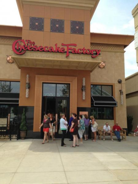 Cheesecake Factory, West Town Mall, Knoxville, TN