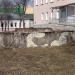 Остатки фонтана в городе Псков