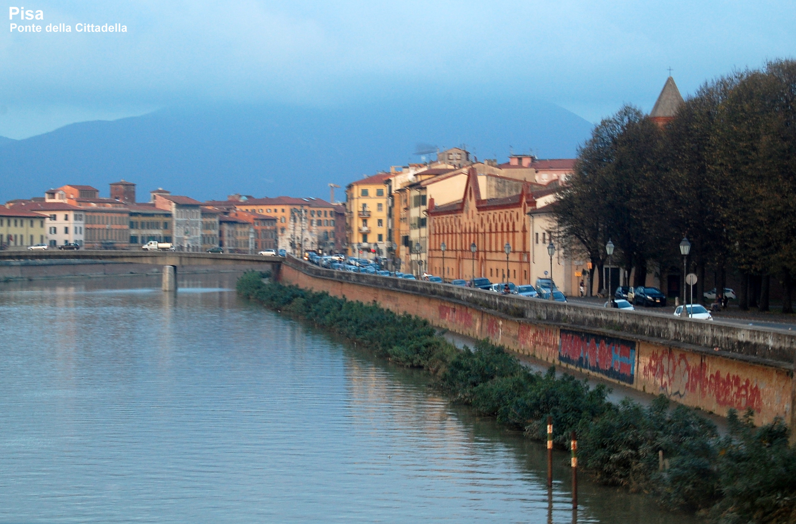 Ponte Della Cittadella Pisa English