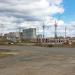 Строительная площадка многоквартирных домов в городе Вологда