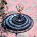 Giant fountain and statue, 