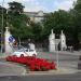 Puerta del Angel Caído en la ciudad de Madrid