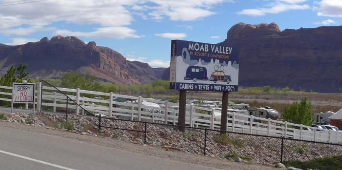 Moab Valley Rv Resort Campground Moab Utah