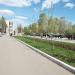Кленовая аллея в городе Вологда
