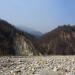 Big ravine ending on the Ladhya river