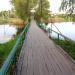 Пешеходный мост в городе Котельва